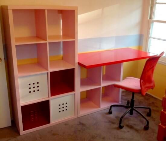 10 geniales mesas de estudio de IKEA para niños