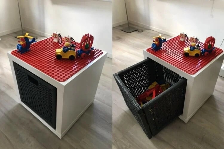 LEGO DUPLO storage play table