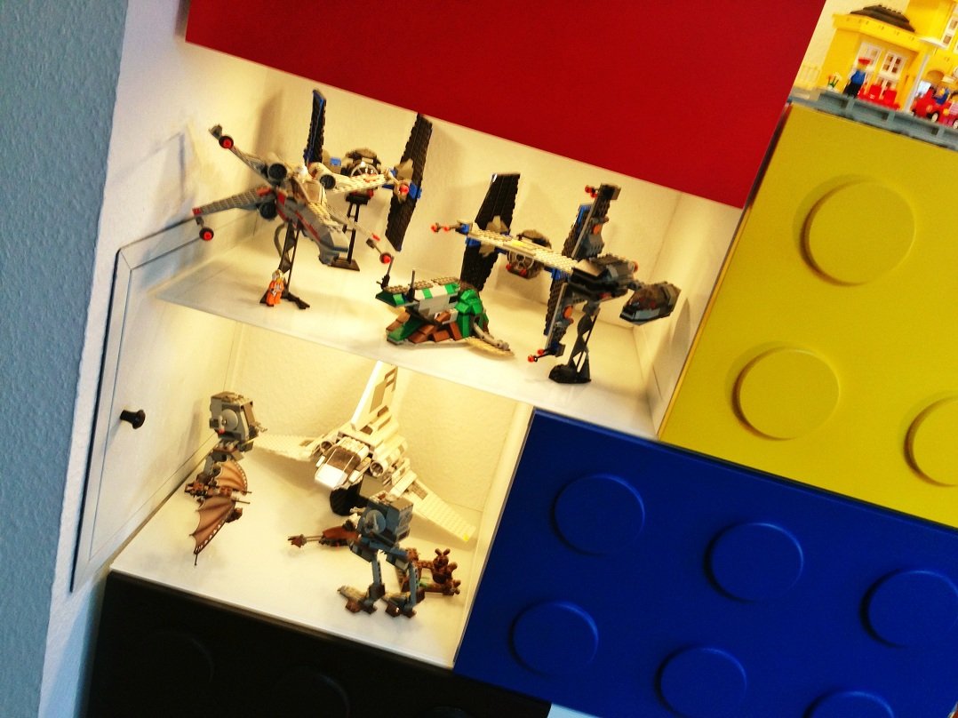 IKEA BESTA LEGO shelves