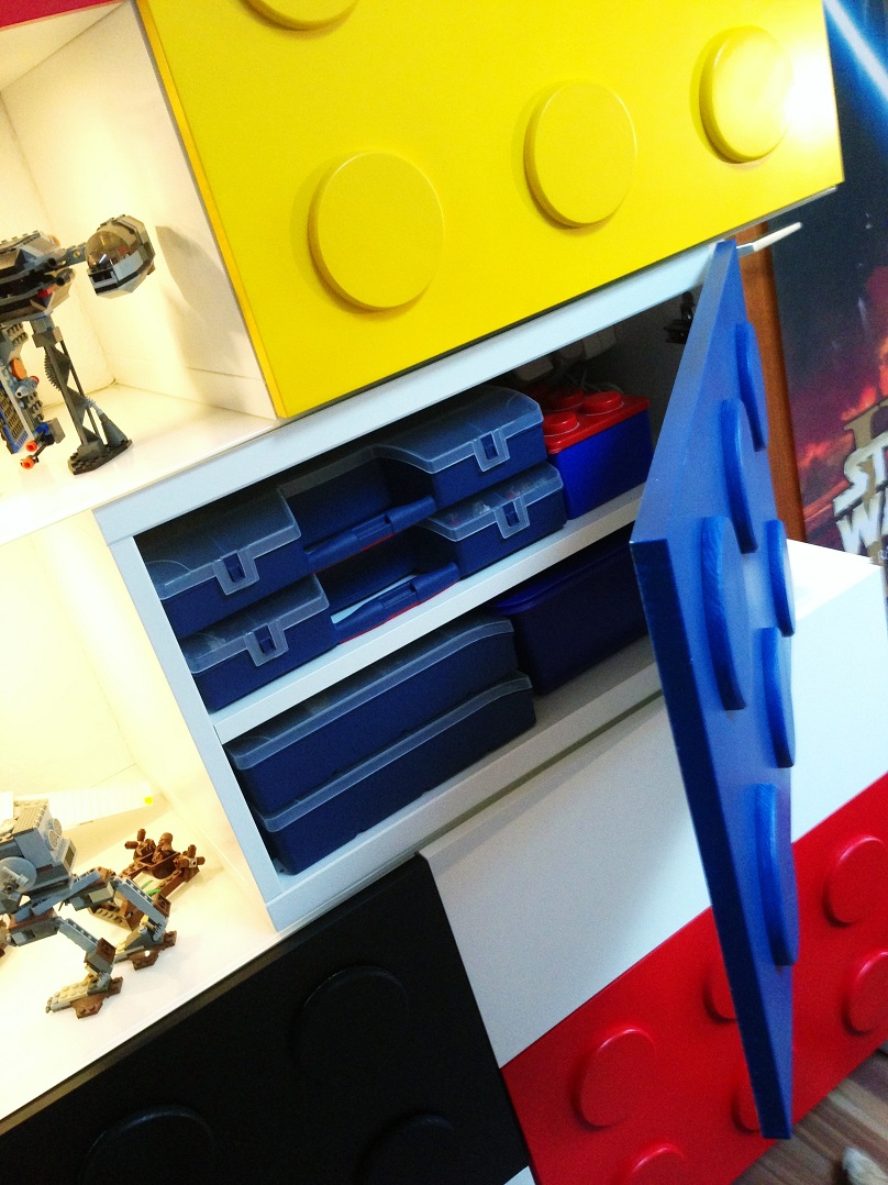 IKEA BESTA LEGO shelves